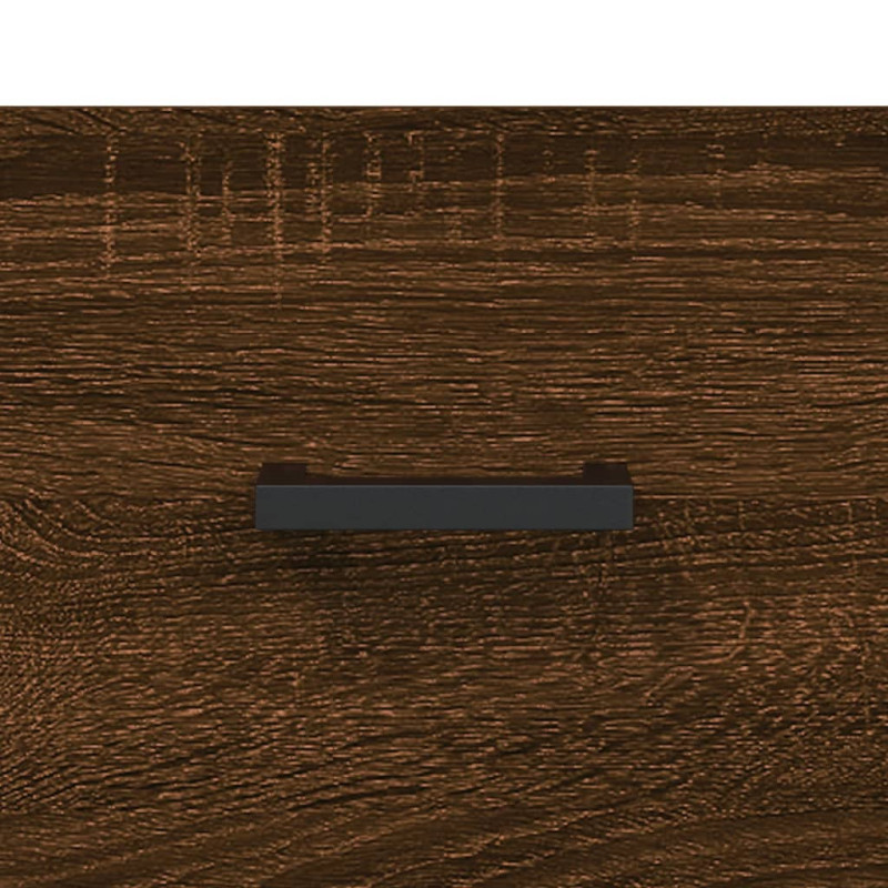 Produktbild för Skohylla brun ek 60x35x105 cm konstruerat trä
