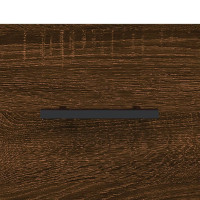 Produktbild för Skohylla brun ek 60x35x105 cm konstruerat trä