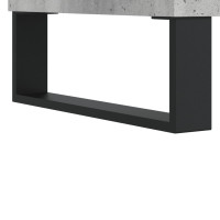 Produktbild för Sängbord 2 st betonggrå 40x35x50 cm konstruerat trä