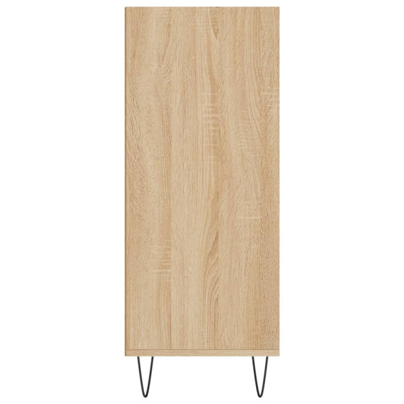 Produktbild för Högskåp sonoma-ek 57x35x90 cm konstruerat trä