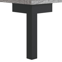 Produktbild för Bokhylla grå sonoma 69,5x32,5x90 cm konstruerat trä