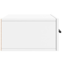 Miniatyr av produktbild för Väggmonterade sängbord 2 st vit 35x35x20 cm