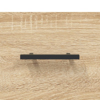 Produktbild för Väggmonterade sängbord 2 st sonoma-ek 35x35x20 cm
