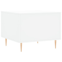 Produktbild för Soffbord svart 50x50x40 cm konstruerat trä