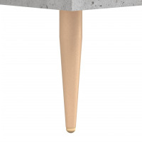 Produktbild för Soffbord betonggrå 50x50x40 cm konstruerat trä