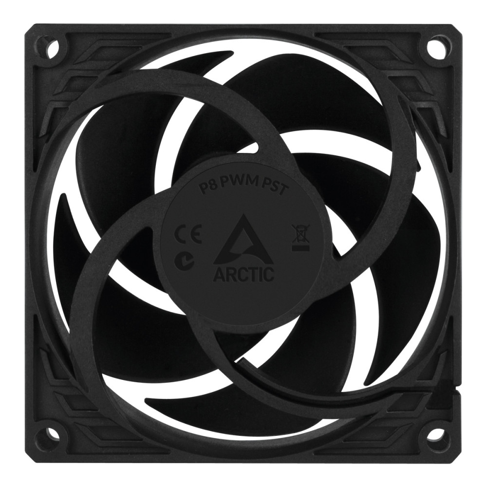 Produktbild för ARCTIC P8 PWM PST Datorväska Fan 8 cm Svart