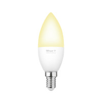Produktbild för Trust 71297 smart belysning Smart glödlampa Vit Wi-Fi