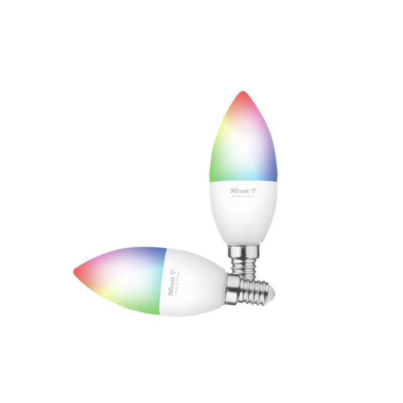 Produktbild för Trust 71293 smart belysning Smart glödlampa Vit Wi-Fi