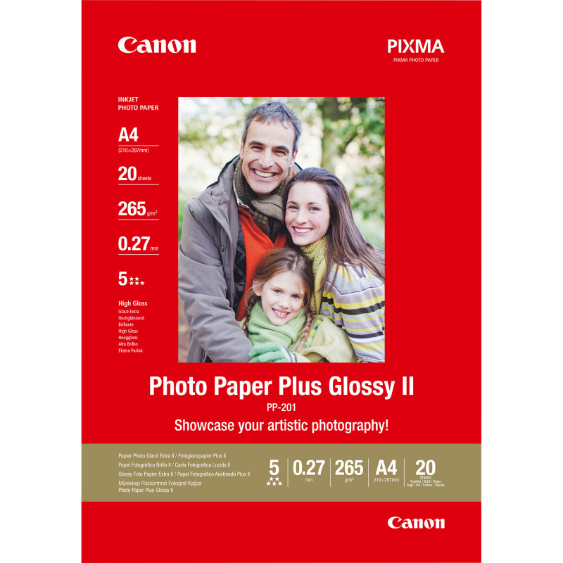 Produktbild för Canon 2311B019 fotopapper A4 Vit Glansigt