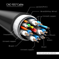 Produktbild för CLUB3D cac-1557 USB C Displayport 1.4 Svart