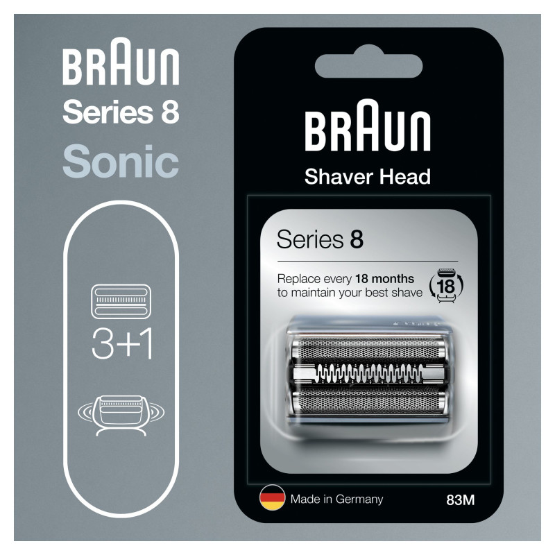 Produktbild för Braun Series 8 Cassette 83M Rakhuvud