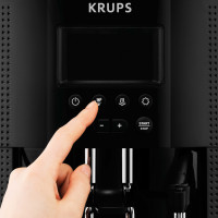 Produktbild för Krups EA8150 - automatisk kaffekokare med mjölkskummare - 15 bar