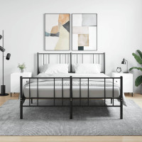 Produktbild för Sängbord 2 st vit högglans 40x40x50 cm konstruerat trä