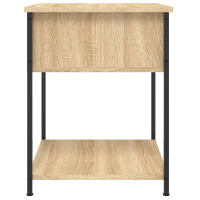 Produktbild för Sängbord 2 st sonoma-ek 44x45x58 cm konstruerat trä