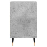 Produktbild för Tv-bänk betonggrå 103,5x30x50 cm konstruerat trä
