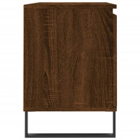 Produktbild för Tv-bänk brun ek 104x35x50 cm konstruerat trä