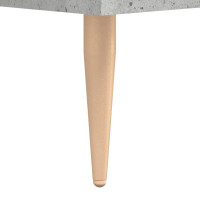 Produktbild för Sängbord betonggrå 40x40x66 cm konstruerat trä