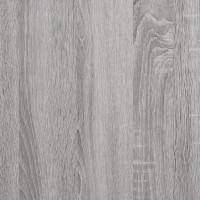 Produktbild för Högskåp grå sonoma 69,5x31x115 cm konstruerat trä