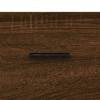 Miniatyr av produktbild för Skoskåp brun ek 30x35x105 cm konstruerat trä