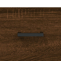 Miniatyr av produktbild för Skoskåp brun ek 30x35x105 cm konstruerat trä