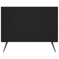 Produktbild för Soffbord svart 102x50x40 cm konstruerat trä