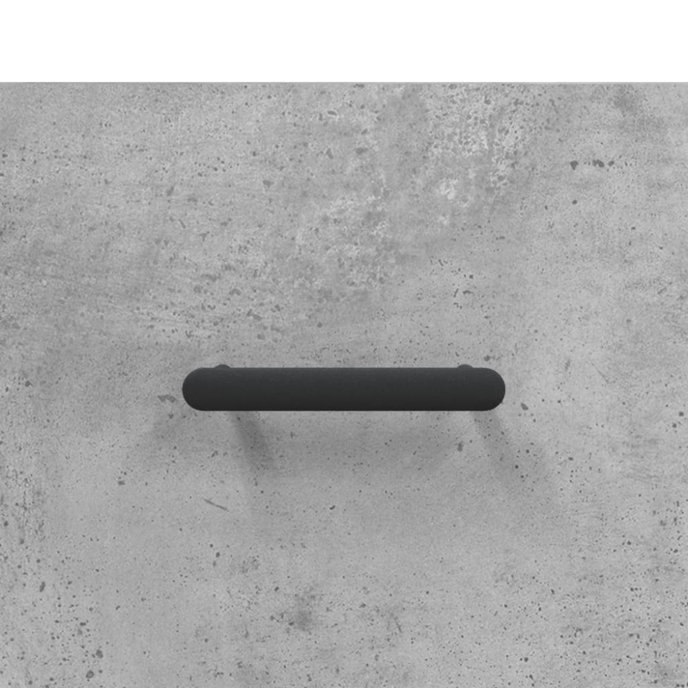 Produktbild för Soffbord betonggrå 102x50x40 cm konstruerat trä