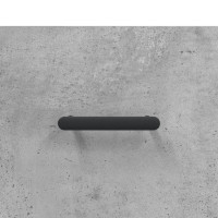 Produktbild för Soffbord betonggrå 102x50x40 cm konstruerat trä