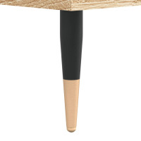 Produktbild för Soffbord sonoma-ek 104x60x35 cm konstruerat trä