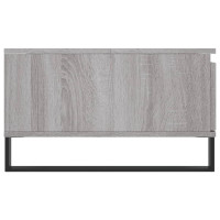 Produktbild för Soffbord grå sonoma 90x60x35 cm konstruerat trä
