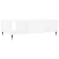 Produktbild för Soffbord vit 104x60x35 cm konstruerat trä