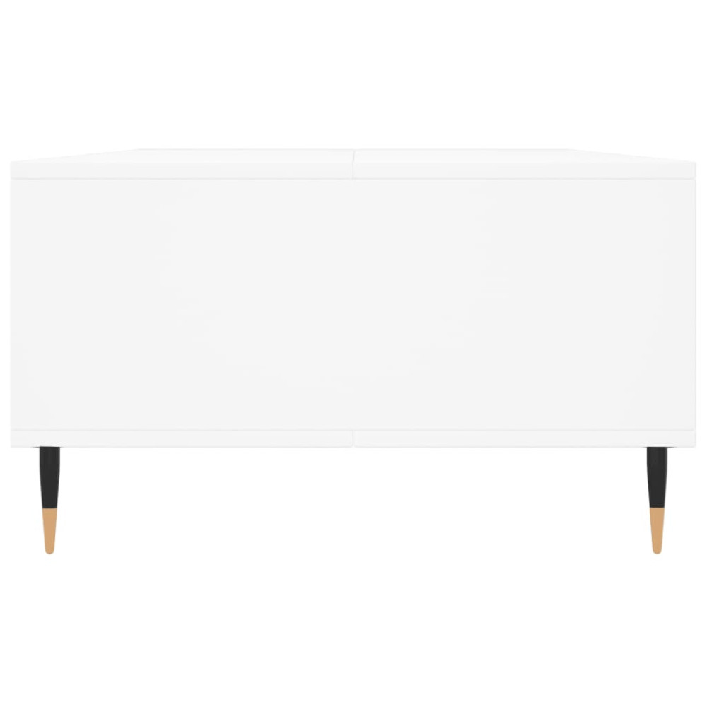 Produktbild för Soffbord vit 104x60x35 cm konstruerat trä