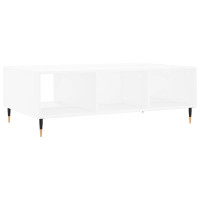 Produktbild för Soffbord vit 104x60x35 cm konstruerat trä