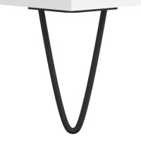Produktbild för Soffbord vit 90x60x35 cm konstruerat trä