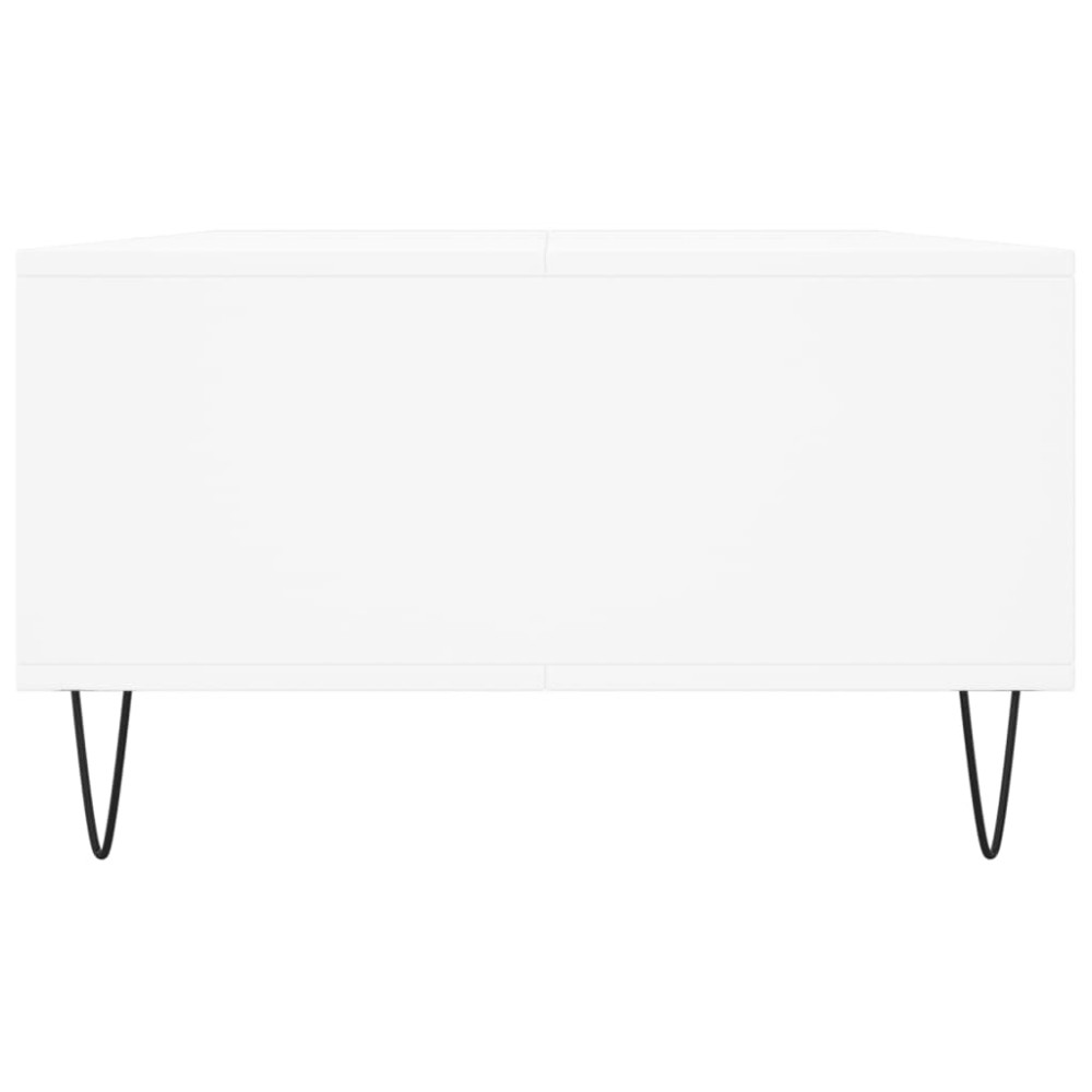 Produktbild för Soffbord vit 104x60x35 cm konstruerat trä