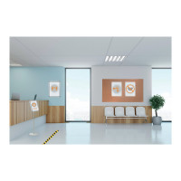 Produktbild för Nobo - tryckstift - 6 mm head diameter, 13 mm needle - orange - paket med 100
