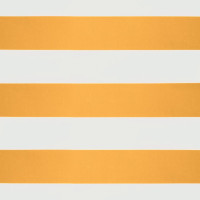 Produktbild för Markis infällbar gul och vit 4,5x3 m tyg&aluminium