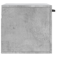 Produktbild för Väggskåp betonggrå 60x36,5x35 cm konstruerat trä