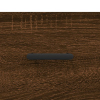 Produktbild för Väggskåp brun ek 60x36,5x35 cm konstruerat trä