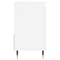 Produktbild för Badrumsskåp vit 65x33x60 cm konstruerat trä
