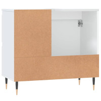 Produktbild för Badrumsskåp vit 65x33x60 cm konstruerat trä