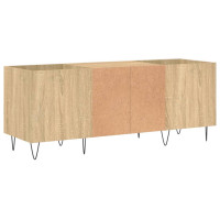 Produktbild för Stereobänk sonoma-ek 121x38x48 cm konstruerat trä