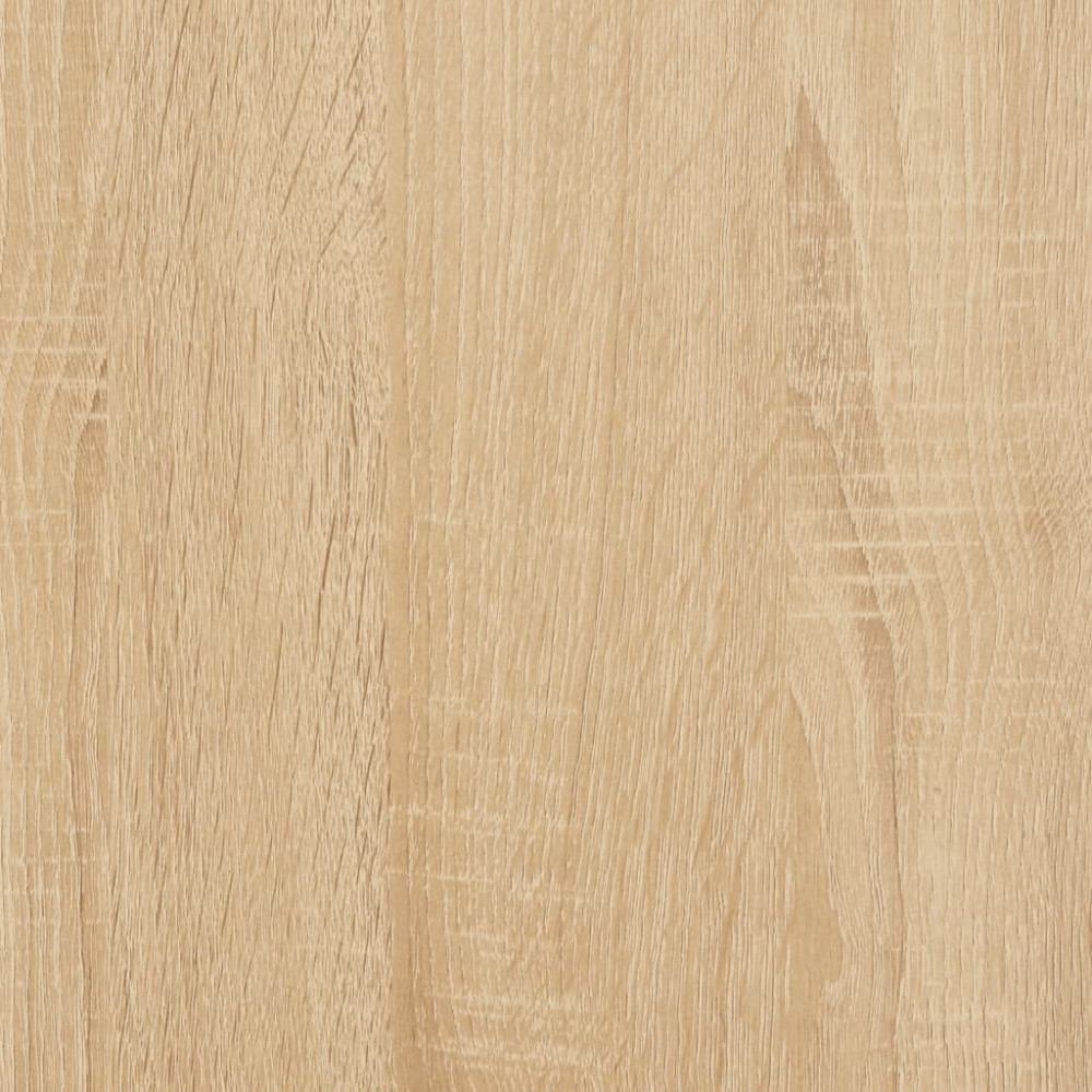 Produktbild för Stereobänk sonoma-ek 121x38x48 cm konstruerat trä