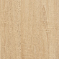 Produktbild för Stereobänk sonoma-ek 121x38x48 cm konstruerat trä
