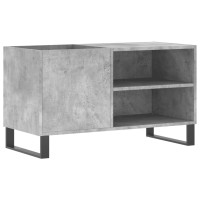 Produktbild för Stereobänk betonggrå 85x38x48 cm konstruerat trä