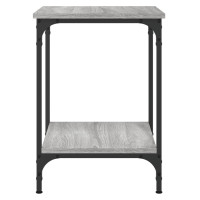 Produktbild för Soffbord grå sonoma 40x40x55 cm konstruerat trä