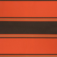 Miniatyr av produktbild för Automatisk infällbar markis orange och brun 3,5x2,5 m