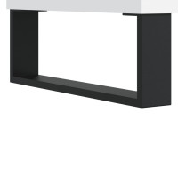 Produktbild för Skåp vit 69,5x34x90 cm konstruerat trä