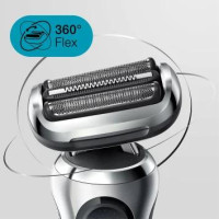 Produktbild för Braun Series 7 71-S7200cc Folierakapparat Trimmer Svart, Silver