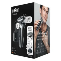 Produktbild för Braun Series 7 71-S7200cc Folierakapparat Trimmer Svart, Silver