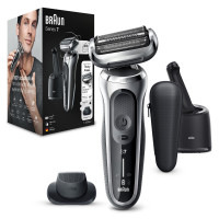 Produktbild för Braun Series 7 71-S7200cc Folierakapparat Trimmer Svart, Silver